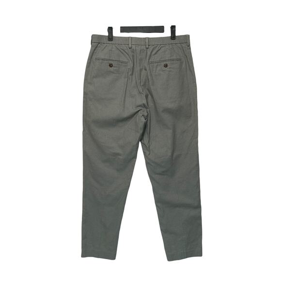 J. Crew Classic-Fit Hemp-Organic Cotton Blend Suit Pant NWT Men's Sz M Gray - Picture 3 of 7